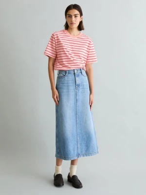 Luźna koszulka w paski Marc O'Polo