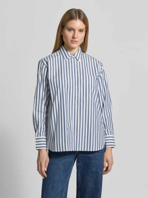 Luźna koszulowa bluzka z czystej bawełny Tommy Hilfiger