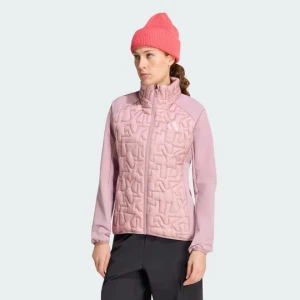 Luźna kurtka hybrydowa Terrex Xperior PRIMALOFT® FILL Adidas Magic Mauve