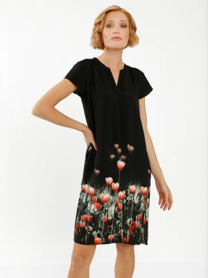 Luźna sukienka w kwiaty G-MAY Volcano