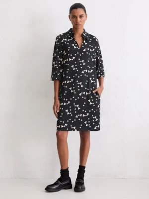 Luźna sukienka z nadrukiem Marc O'Polo