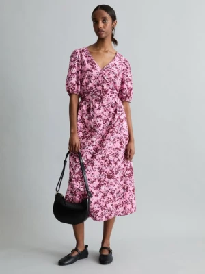 Luźna sukienka z nadrukiem Marc O'Polo