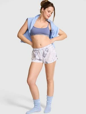 Luźne bawełniane szorty piżamowe Victoria's Secret
