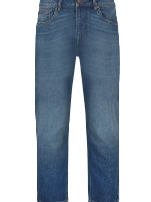 Luźne jeansy, Comfort Fit, D-MARTIN 2 Volcano Niebieski