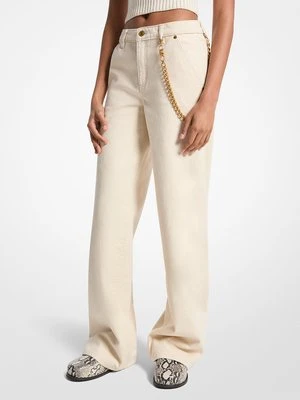 Luźne jeansy z szeroką nogawką MICHAEL Michael Kors