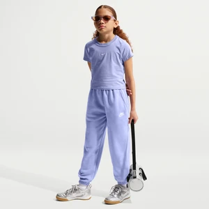 Luźne spodnie dla dużych dzieci Nike Club Fleece - Fiolet