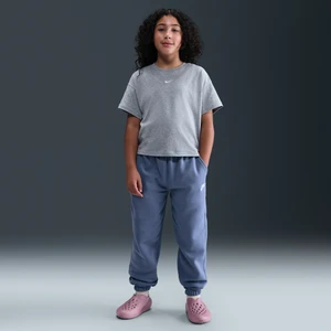 Luźne spodnie dla dużych dzieci Nike Club Fleece - Niebieski