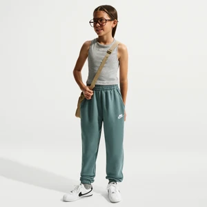 Luźne spodnie dla dużych dzieci Nike Club Fleece - Szary