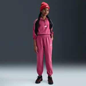 Luźne spodnie dla dużych dzieci Nike Sportswear Club Fleece - Fiolet