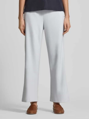 Luźne spodnie o szerokim kroju z dodatkiem wiskozy model ‘Palina’ RAFFAELLO ROSSI