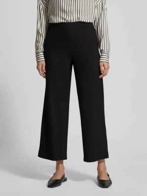 Luźne spodnie o szerokim kroju z dodatkiem wiskozy model ‘Palina’ RAFFAELLO ROSSI