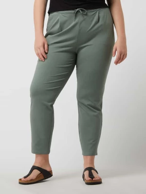 Luźne spodnie PLUS SIZE z dodatkiem streczu model ‘Allina Eva’ Vero Moda Curve