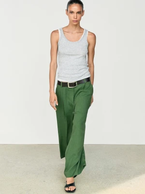 Luźne Spodnie W Stylu Total Look - Zielononiebieski - Massimo Dutti - Female