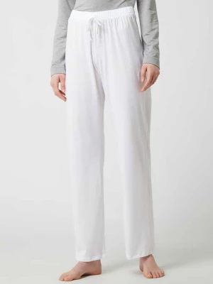 Luźne spodnie z bawełny merceryzowanej model ‘Cotton Deluxe’ Hanro