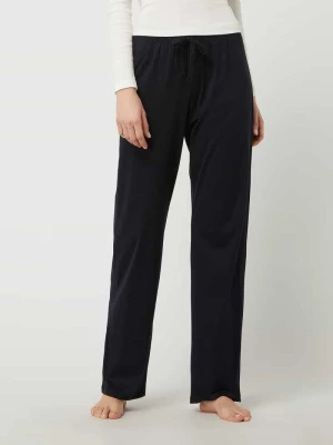 Luźne spodnie z bawełny merceryzowanej model ‘Cotton Deluxe’ Hanro