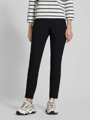 Luźne spodnie z dodatkiem streczu model ‘Cynthia’ RAFFAELLO ROSSI