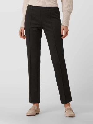 Luźne spodnie z dodatkiem wiskozy model ‘Jane’ Zerres