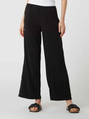 Luźne spodnie z krepy model ‘Lima’ Ichi