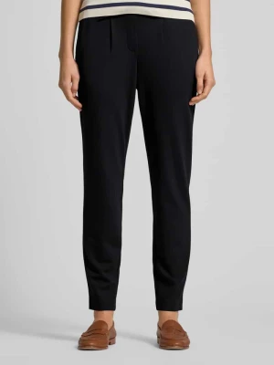 Luźne spodnie z zakładkami w pasie Tom Tailor