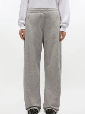 LUŹNE SZARE DRESY Z PRZESZYCIEM GANNI