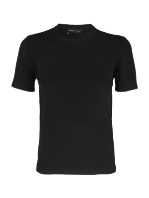 Luźny Bawełniany T-shirt dla Mężczyzn Roberto Collina