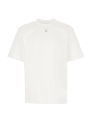 Luźny Bawełniany T-shirt Fendi