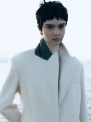 Luźny blazer z domieszką wełny PATRIZIA PEPE