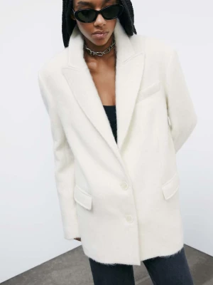 Luźny blazer z domieszką wełny PATRIZIA PEPE