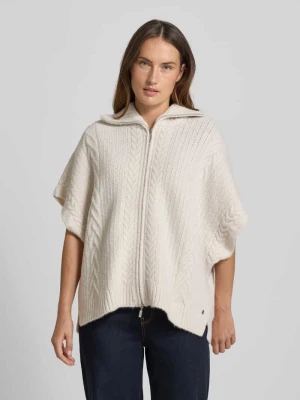 Luźny kardigan z domieszką wełny monari