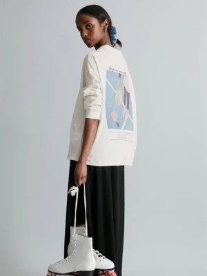 Luźny longsleeve Marc O'Polo