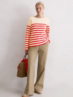 Luźny longsleeve w paski Marc O'Polo