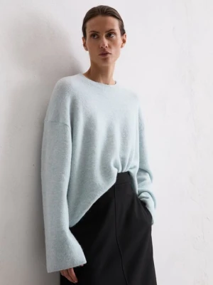 Luźny sweter Marc O'Polo béžová