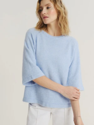 Luźny sweter w kolorze baby blue Greenpoint
