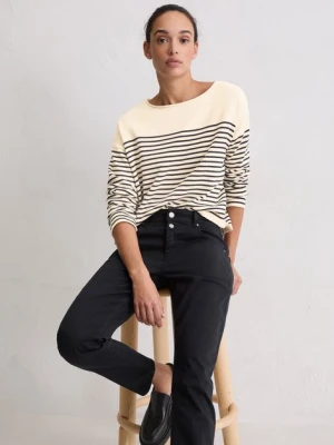 Luźny sweter w paski Marc O'Polo