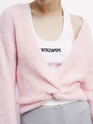 Luźny sweterek z wiązaniem PATRIZIA PEPE