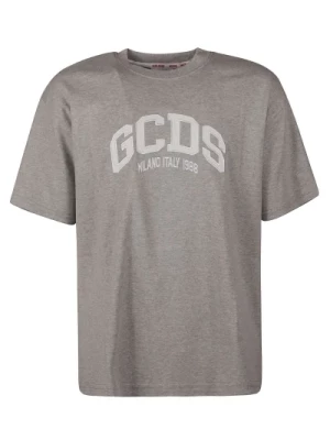 Luźny T-shirt z logo dla kobiet Gcds