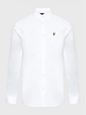 Lyle & Scott Koszula Oxford LW1302VOG Biały Regular Fit