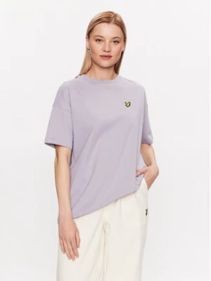 Lyle & Scott T-Shirt Oversized T-shirt TSW1605V Fioletowy Regular Fit