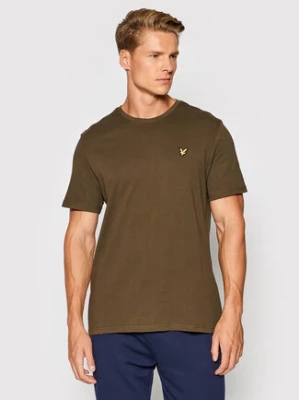 Lyle & Scott T-Shirt Plain TS400VOG Zielony Regular Fit