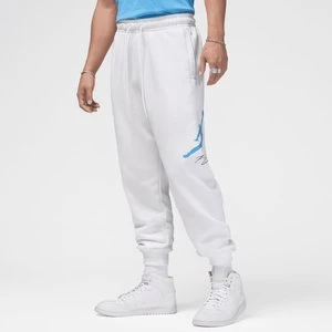 M J ESS FLC BASELINE PANT white/legend blue, markiJordan, Spodnie dresowe, w kolorze biały, rozmiar: