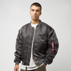 Alpha Industries MA-1 CS mężczyźni Bomberki szary rozmiar Odzież