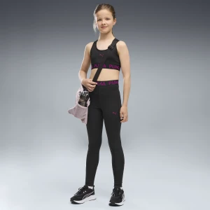 Młodzieżowe legginsy treningowe PUMA STRONG, Odzież, Czarny