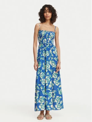 Maaji Sukienka letnia Flora Buttercup PT2985CLD002 Niebieski Regular Fit