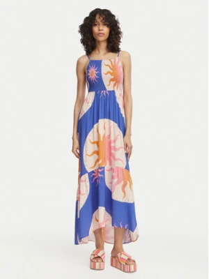 Maaji Sukienka letnia Isadora PT2123CLD010 Niebieski Regular Fit