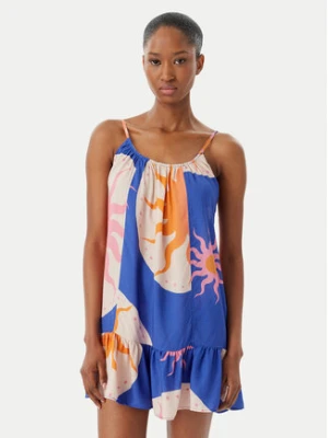 Maaji Sukienka letnia Magnolia PT1730CSD017 Niebieski Regular Fit