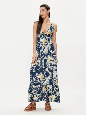 Maaji Sukienka letnia PT2210CLD600 Granatowy Regular Fit