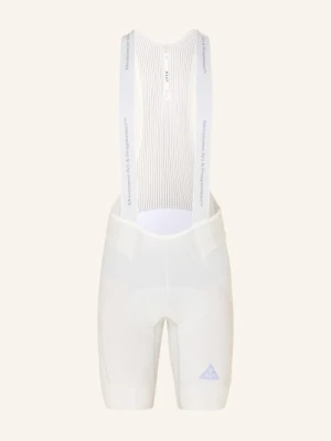 Maap Spodenki Rowerowe Drome Team Z Szelkami I Wyściełaną Wkładką weiss