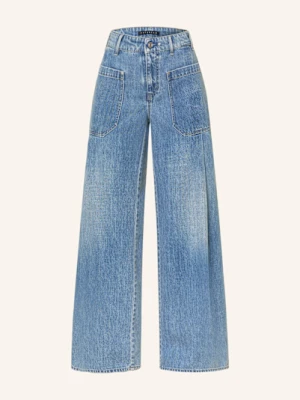 Mac Daydream Jeansy Wide Leg Portland blau