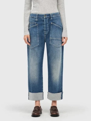 MAC Dżinsy - Baggy fit - w kolorze niebieskim rozmiar: 38