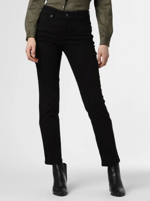 MAC Jeansy Kobiety Bawełna czarny jednolity,